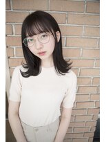 サロンドミルク 原宿(salon de MiLK)&nbsp;【salon de MiLK 原宿】耳かけ外ハネ×イルミナグレージュ