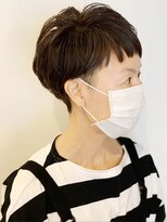 ラトリエコンタン(L´atelier Content)&nbsp;【LatelierContent yumi】白髪染め卒業☆刈り上げショート