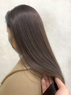 アリー 原宿 表参道(ALLY) 10代20代30代【ALLY宍戸】透けるグレージュ