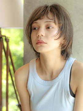 アンドレイ 表参道(andrey) 【ANDREY 宮村】マッシュショートベージュカラー