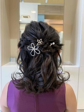 ボブインターナショナル(bob international) ハーフアップ