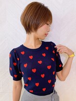 ロンド ストラーダ 心斎橋(Lond strada)&nbsp;ショート×ハイライト白髪ぼかし×シルキーベージュ[心斎橋]