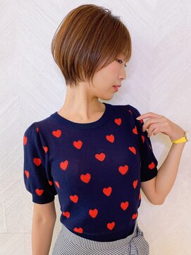 ロンド ストラーダ 心斎橋(Lond strada) ショート×ハイライト白髪ぼかし×シルキーベージュ[心斎橋]