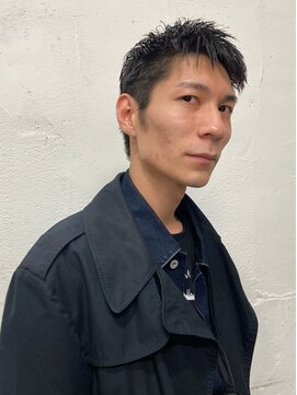 ブリスト(BRIST) メンズベリーショート/アッシュブラック＠30代40代50代