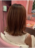 髪質改善*外ハネ*切りっぱなしボブ*美髪☆_Pink行徳駅 妙典駅
