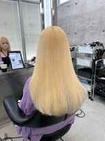 イキ 表参道(iki omotesando)&nbsp;ミディアムヘア/スラッシュ/グレージュカラー/デザインカラー