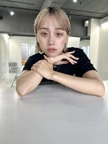 ムード タテマチ(mood tatemachi)&nbsp;結べる耳掛けボブ☆外ハネハイトーン