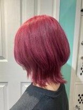 エターナルバイマティーナ(Eternal by MATINA) 【ピンク/ダブルカラー/ウルフカット】20代30代40代