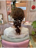 大人かわいいヘアアレンジ20代30代40代☆髪質改善☆_Pink行徳駅 