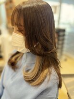 グランデュール サンストリート浜北店(GRANDEUR)&nbsp;韓国風レイヤー　イヤリングカラー　ベージュカラー