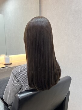 シュガー バイ エクラート 立川南口店(SUGAR by ECLART) 【立川】メテオ縮毛矯正×オリーブベージュ【髪質改善】