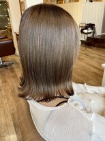 レガロヘアーデザイン(Regalo hair design)&nbsp;Regalo切りっぱなしボブ×アッシュベージュ