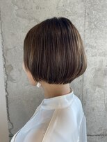 骨格補正カット ショートヘア ショートボブ 小顔カット