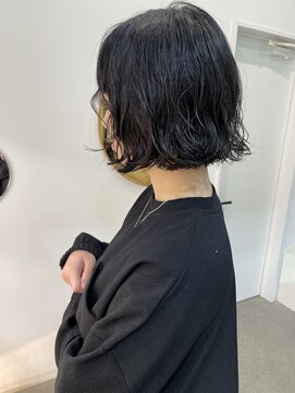 エダメ(EDAME) bobニュアンスパーマ◯