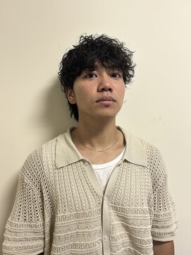 ヘアーデザイン アルエ(HAIR×design ARUE) インスタ【riki_hair】メンズプードルパーマ