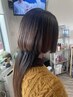 カット＋縮毛矯正　￥13000～