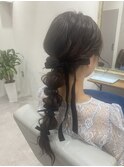 結婚式ヘアアレンジ
