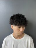 ソフトツイストパーマ<理容室>[メンズ/シェービング/床屋/銀座]
