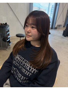 ビーヒアナウ N゜03 金沢駅西店(BE HERE NOW) 顔まわりレイヤー×ワンカール