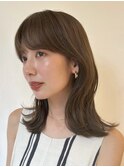 『SHOKI』 ミニウルフホワイトベージュチェリーブラウン