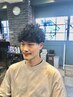 【古河指名限定】カット＋スパイラルパーマ ￥9000