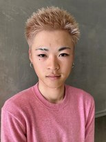 ボコカ(bococa)&nbsp;メンズ　スパイキーショート　ピンクベージュ