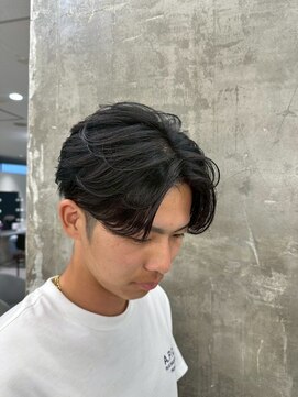 メンズサロン キング 梅田店(Men’s salon K!ng) 波巻きツイストスパイラルパーマ/フェザーパーマ/眉毛/メンズ