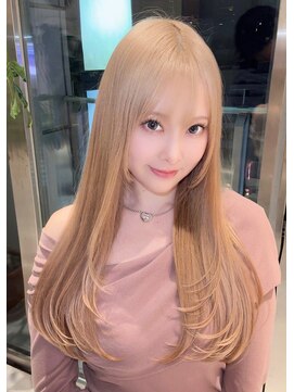 コーゾーギンザ 上野御徒町店(KOZO GINZA) ロングレイヤー 内巻き ワンカール レイヤーカット