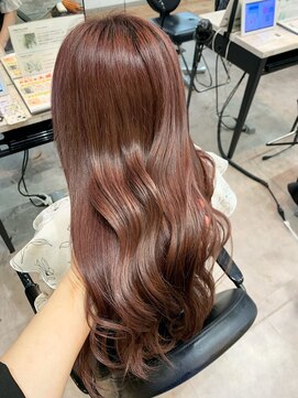 プログレス フレスポ富沢店(PROGRESS) 艶髪カラー/ピンクベージュ/20代30代40代