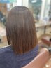 【白髪染め+カット】つるりんちょ。髪質改善プレミアムカラー¥11900