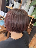 ヘアディレクション ビークス 上並榎店(HAIR DIRECTION BEECX)&nbsp;ブリーチなしの暖色系ピンクパープルカラー