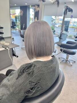 ガルボヘアー 桟橋店(garbo hair) ハイトーン大人可愛い20代30代40代