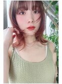 ★わとわセミディシアーカラー姫カットカール韓国風ヘア美髪