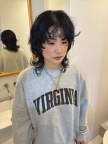 ノットバイベル 大宮(knot by belle)&nbsp;◎パーマ/黒髪/レイヤー/ウルフカット/ミディアム/小顔/大宮駅