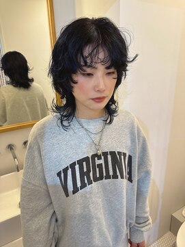 ノットバイベル 大宮(knot by belle) ◎パーマ/黒髪/レイヤー/ウルフカット/ミディアム/小顔/大宮駅