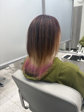 ジーナ 札幌(Zina) インナーグラデーションピンク