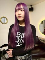 ナービス ラプソディー(NARVIS Rhapsody) レイヤーカット/透明感ピンクパープル/ロング
