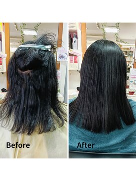 美容室フランヴェール 朝のお手入れが楽になる!