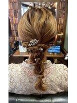 エイチエムヘアーホーム 池袋2号店(H M hair home)&nbsp;編み下ろし/編みおろし/ヘアセット/ヘアアレンジ/顔周りカット