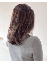 セットアップ 岡山北長瀬店(SET-UP) ハイライト細めデザインカラー白髪ぼかしグレージュ
