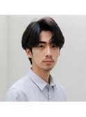 メンズ　パーマ　眉毛