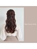 【お茶会参加予定の方へ】ヘアアレンジ～ダウンスタイル～ ￥5,500-