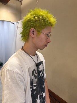 エルミタージュ(HERMITAGE) スパイキーショート,ライムカラー