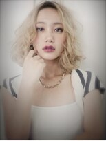 マノン バイ エイチ(MANON by H)&nbsp;【manon】 外国人風プラチナグラデ☆