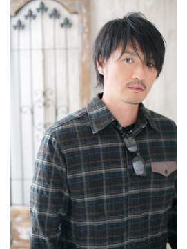 グルーミングサロン バーバー キャッスル 北浦和西口(Grooming salon Barber Castle) ツーブロック×大人マッシュb