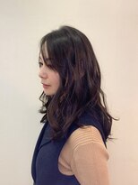 パティオン(PATIONN)&nbsp;透明感あるセピアベージュでグレイヘア対応の大人セミロング☆