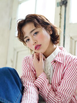 プリムワークス hair&nail Prime works 大人ウェーブセミディvol.2