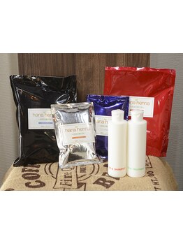 【スタッフ一押し★カット＋白髪染リタッチ＋毛先ハナへナトリートメント ￥9,680】で髪質改善できる！！