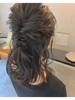 ヘアーデザイン リーム(Hair Design Rm.)&nbsp;ハーフアップアレンジ