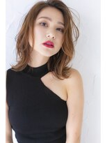 アジールヘア 池袋東口店(agir hair)&nbsp;外国人風外ハネ軽やかミディ【池袋】池袋　池袋東口